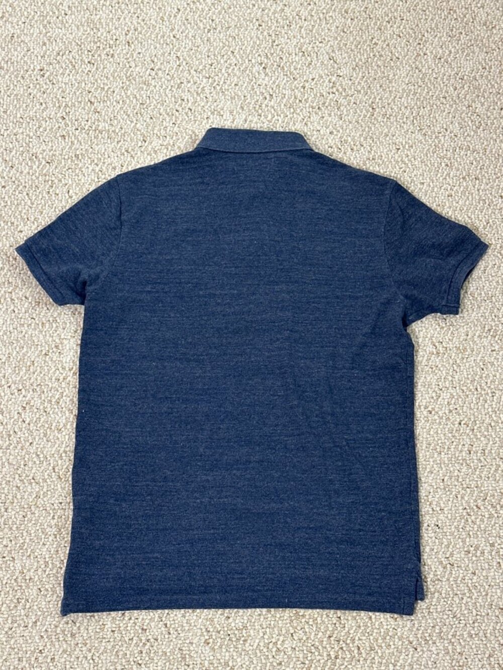 Polo Ralph Lauren Custom Slim Fit Polo | Navy Heather | Red Pony | Men's S